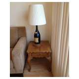 End Table$40 Wine Bottle Lamp $50