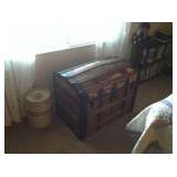 Vintage Travel Trunk $140