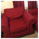 Red Hair w/Nailhead Trim