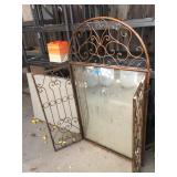Decorative Iron Mirror