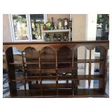 Vintage display shelf