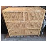 Wicker Dresser
