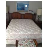 Queen Mattress Set $75 / King Headboard $100