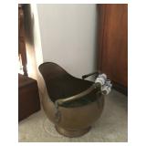 Vintage Brass Bucket