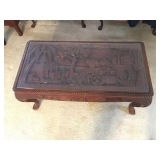 Asian Carved Coffee Table