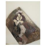 Painted Resin Wall Art