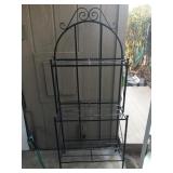 Black Bakers Rack / Plant Stand