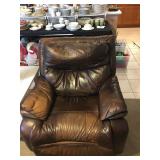 Brown Leather Recliner