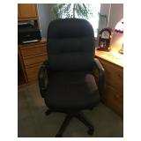 Blue Cloth Office Chair