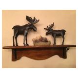 Rustic Lodge Moose Collectibles