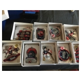 Danbury Mint New England Patriots Ornaments