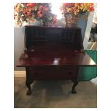 Inside Drop Leaf Desk