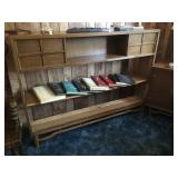 Mid Century Storage Headboard