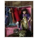 Doll w/ Clothes & Wigs
