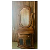 Lighted Cabinet w/ Mirror