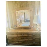 9- Drawer Dresser w/ Mirror