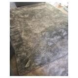 Gray Fluffy Rug - 7