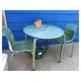 Green Patio Set