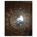 Mid Century Starburst Mirror