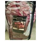 Burgundy King Comforter Set