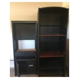 Black Storage Shelves