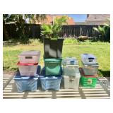 Plastic Storage Bins