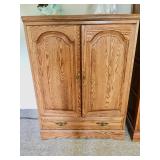 Oak Armoire / Wardrobe