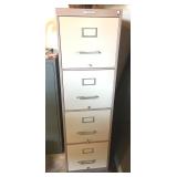 1 of 2 Metal File Cabinets