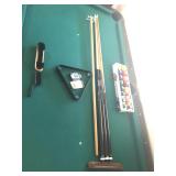 Cues / Balls / Rack Included