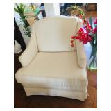 White Arm Chair