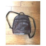Leather Backpack  / Cross body Purse