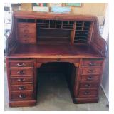 Inside Roll Top Desk