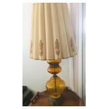 Gold Mid Century Lamp