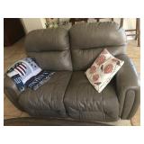 Close-up of Reclining Loveseat