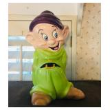 Disney Snow White Dwarfs Dopey Cookie Jar