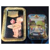 Antique Ice Cream Trays