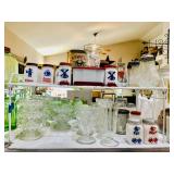 Vintage Kitchen Spice Jars - Ice Cream Dishes