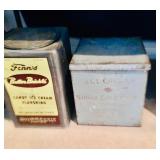 Metal Ice Cream Tins