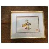 Disney Goofy Serigraph Cell w/ Certification - How to Play Golf