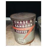 Chase & Sanborn Coffee Tin