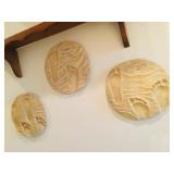 Jesus Footprints - Set of 3 Plaques