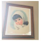 Vintage Framed Northern Babies Toilet Paper Print