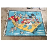Vintage Disney Mickey Mouse Rug
