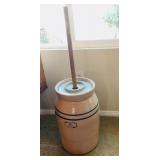 Antique Butter Churner Crock