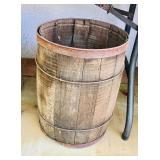 Small Wood Barrell