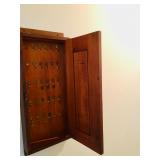 Vintage Valet Key Holder Cabinet