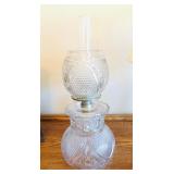 Crystal Oil Lamp - RARE