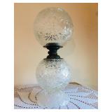 Crystal Oil Lamp - RARE