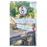 Birdhouse - Yard Decor