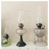 Antique Oil Lamps